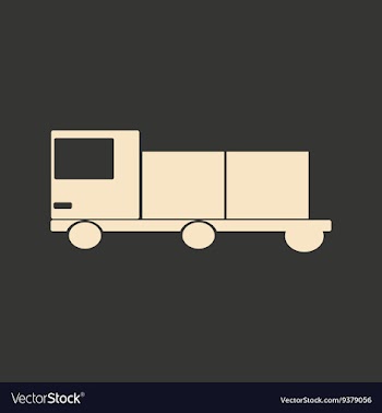 Flat in black and white mobile application vector image