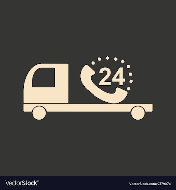 Flat in black and white mobile application vector image