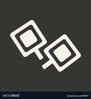 Flat in black and white mobile application vector image
