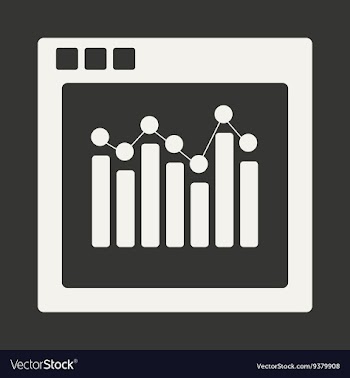 Flat in black and white mobile application vector image