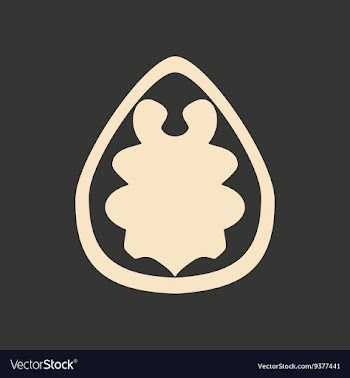 Flat in black and white mobile application walnut vector image