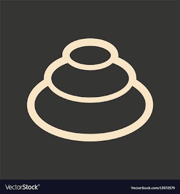 Flat in black and white mobile application wasabi vector image