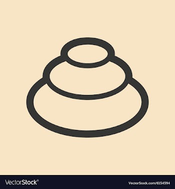 Flat in black and white mobile application wasabi vector image