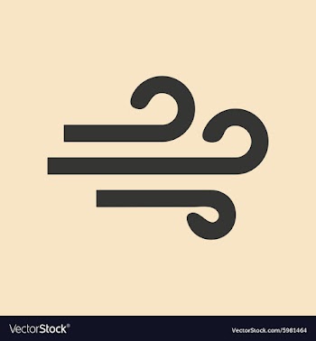 Flat in black and white mobile application wind vector image