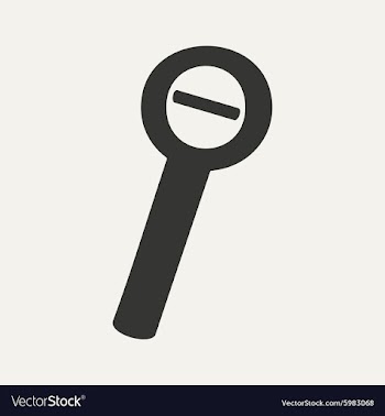 Flat in black and white mobile application zoom vector image