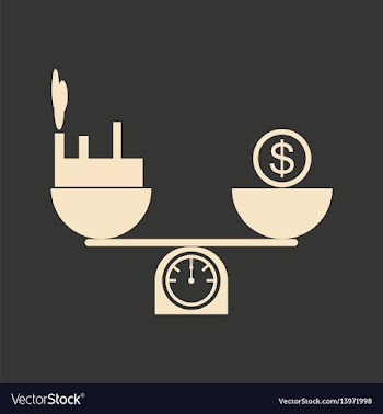 Flat in black and white scales with coins vector image