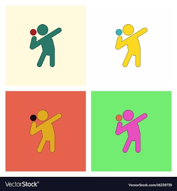 Flat isometric athletics hammer throw summer vector image