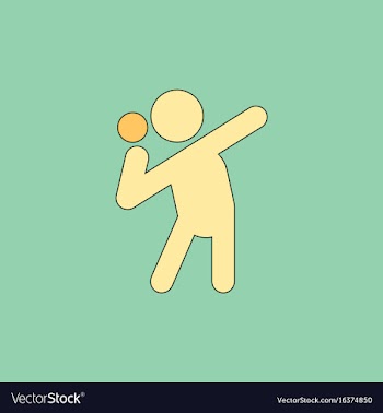 Flat isometric athletics hammer throw summer vector image