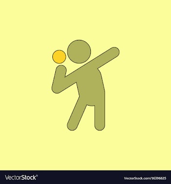 Flat isometric athletics hammer throw summer vector image