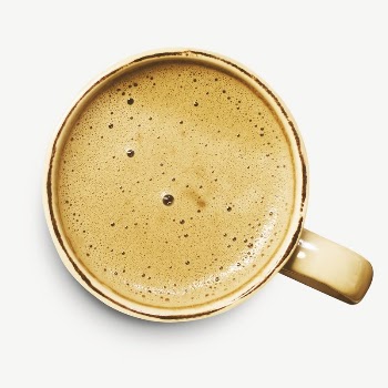 Flat lay coffee collage element | Free PSD - rawpixel