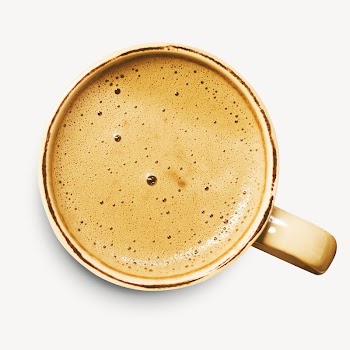 Flat lay coffee isolated design | Free Photo - rawpixel