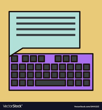 Flat line icon concept of new email inbox message vector image