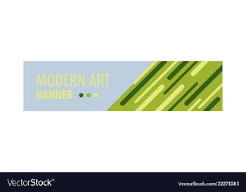 Flat linear promotion ribbon banner scroll price vector image
