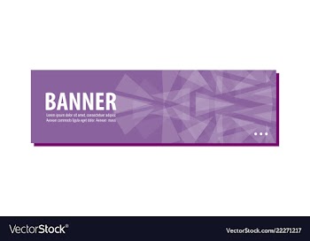 Flat linear promotion ribbon banner scroll price vector image