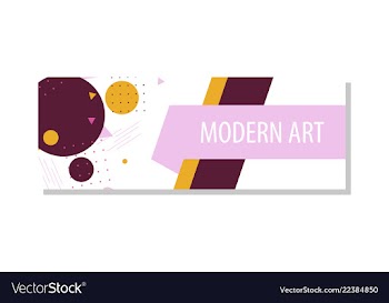 Flat linear promotion ribbon banner scroll price vector image