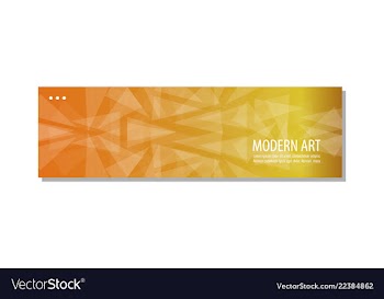 Flat linear promotion ribbon banner scroll price vector image