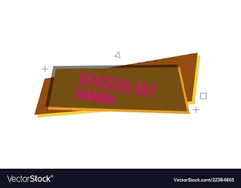 Flat linear promotion ribbon banner scroll price vector image