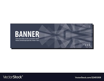 Flat linear promotion ribbon banner scroll price vector image