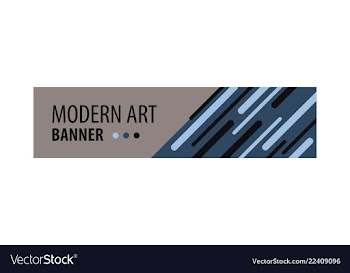 Flat linear promotion ribbon banner scroll price vector image