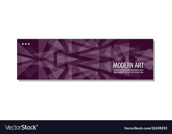 Flat linear promotion ribbon banner scroll price vector image