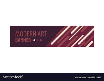 Flat linear promotion ribbon banner scroll price vector image