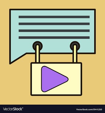 Flat media and social network concept with mobile vector image
