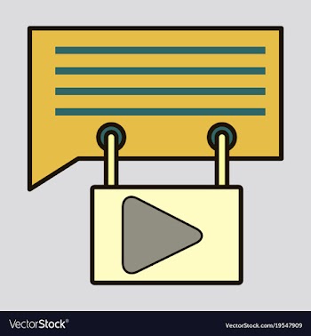 Flat media and social network concept with mobile vector image