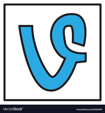 Flat of vine icon vector image