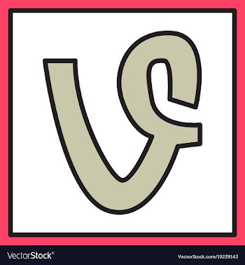Flat of vine icon vector image