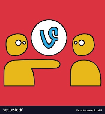 Flat of vine icon vector image