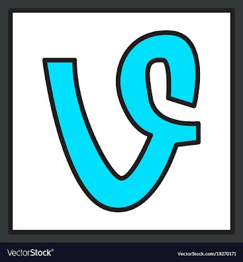 Flat of vine icon vector image