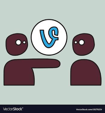 Flat of vine icon vector image