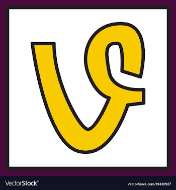 Flat of vine icon vector image