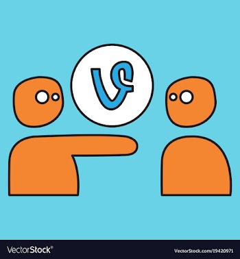 Flat of vine icon vector image