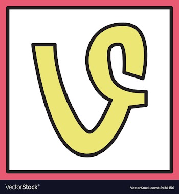 Flat of vine icon vector image