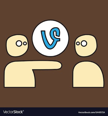Flat of vine icon vector image