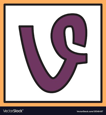Flat of vine icon vector image