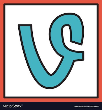 Flat of vine icon vector image