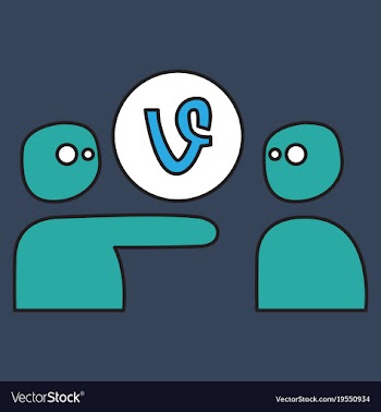 Flat of vine icon vector image