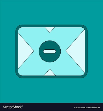 Flat on background removable hard vector image