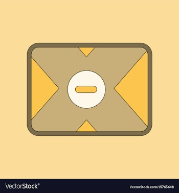 Flat on background removable hard vector image