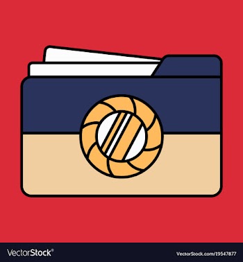 Flat pictures folder icon vector image