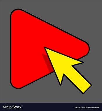 Flat play logo icon buttonyoutube flat social vector image