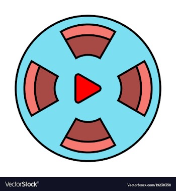Flat play logo icon buttonyoutube flat social vector image