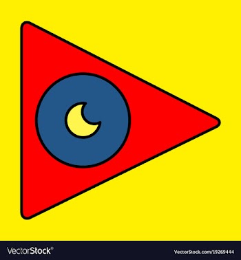 Flat play logo icon buttonyoutube flat social vector image