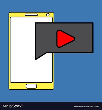 Flat play logo icon buttonyoutube flat social vector image