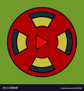 Flat play logo icon buttonyoutube flat social vector image