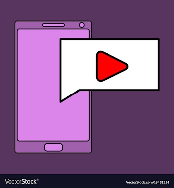 Flat play logo icon buttonyoutube flat social vector image
