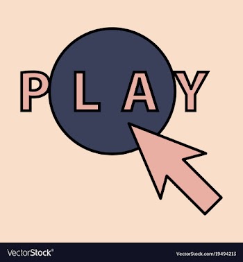 Flat play logo icon buttonyoutube flat social vector image