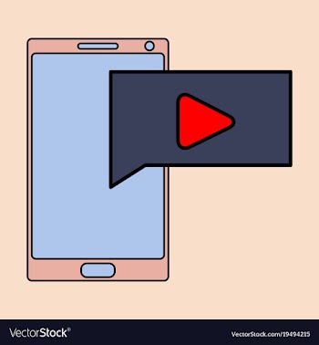 Flat play logo icon buttonyoutube flat social vector image